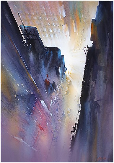 twistopherrobin's tweet image. #Art #Watercolor #ThomasWSchaller