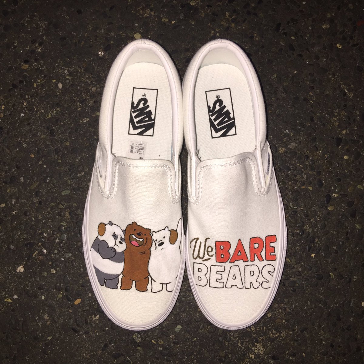 we bare bears vans shoes