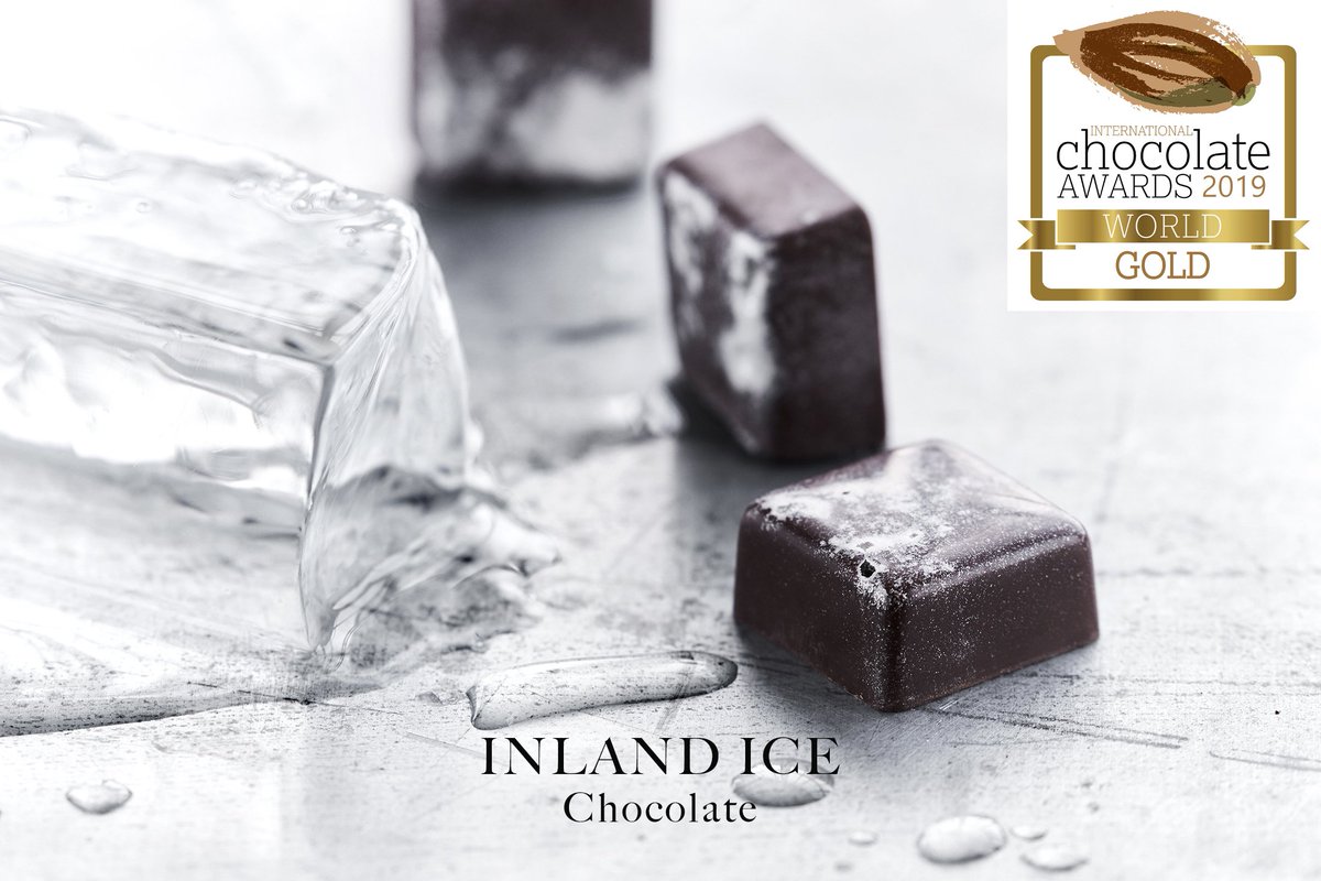 Chocolatier Peter Svenningsen turned our INLAND ICE water into the worlds best chocolate ganash winning the Gold Medal at the International Chocolate Awards 2019 - Thank you Peter!
Foto: John Bendtsen 
#ganash #chocolatier #premiumwater #greenlandicesheet