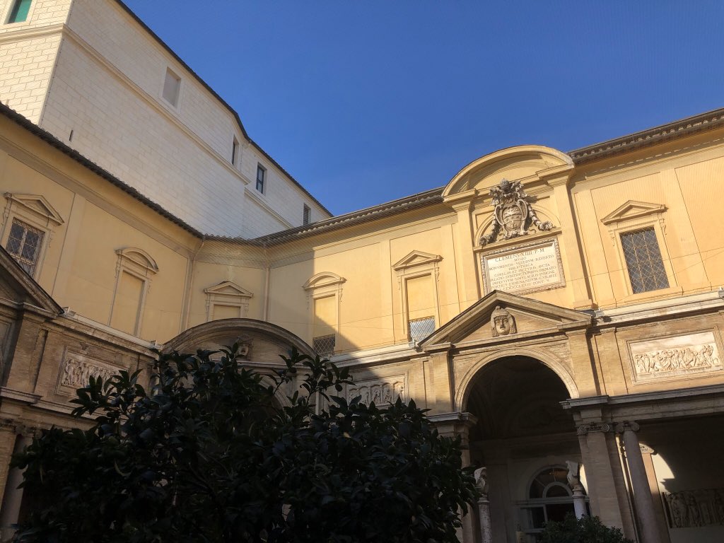 The Octagonal Courtyard within The Vatican Museum. I’ve only ever took the photos of the middle & higher up aspects of the area, due to being relatively busy at the time. But it was still a great outdoor area with it’s own variant of intriguing sculptures.