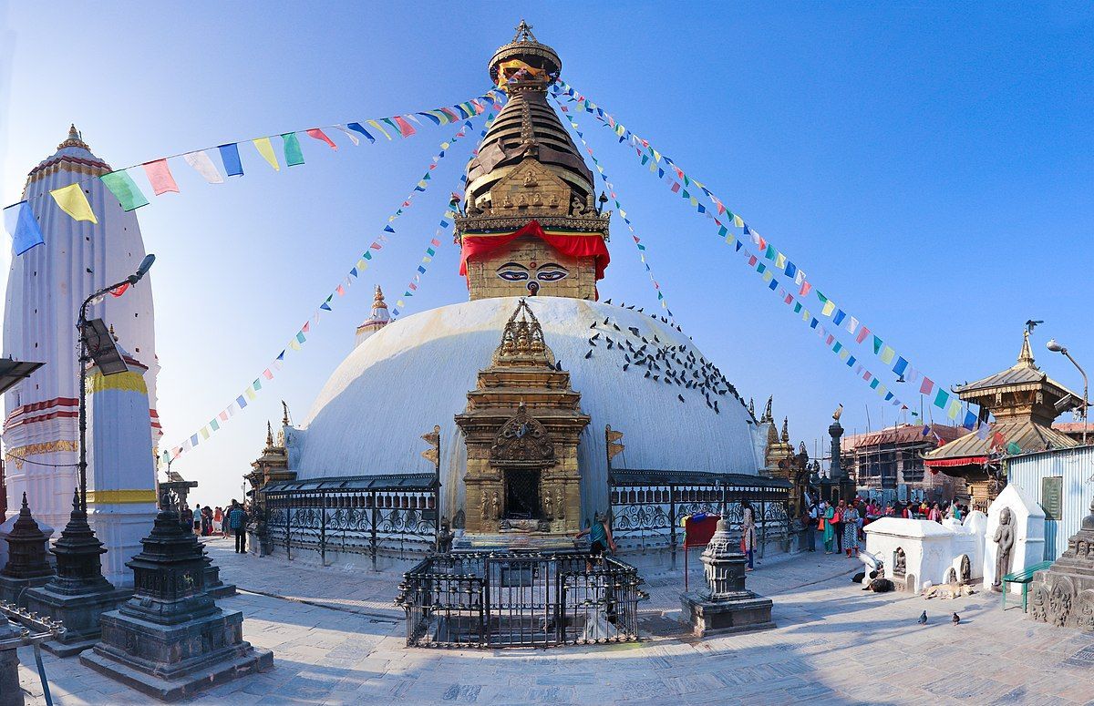 wearepreventBC's tweet photo. DAY 16

A day of relaxing and sightseeing for our mighty explorers today. From visiting the temples of Bodnath and Swayambhunath (The Monkey Temple), to simply wandering around Thamel, today has been a fascinating and much deserved experience for everyone. 

#AscentToPrevent https://t.co/yWx4oUvmus