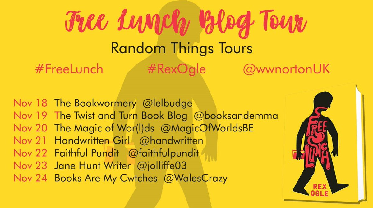 annecater's tweet photo. Massive thanks to the #RandomThingsTours Bloggers who took part in the Tour for #FreeLunch by #RexOgle with @wwnortonUK https://t.co/QtovFpgvIZ