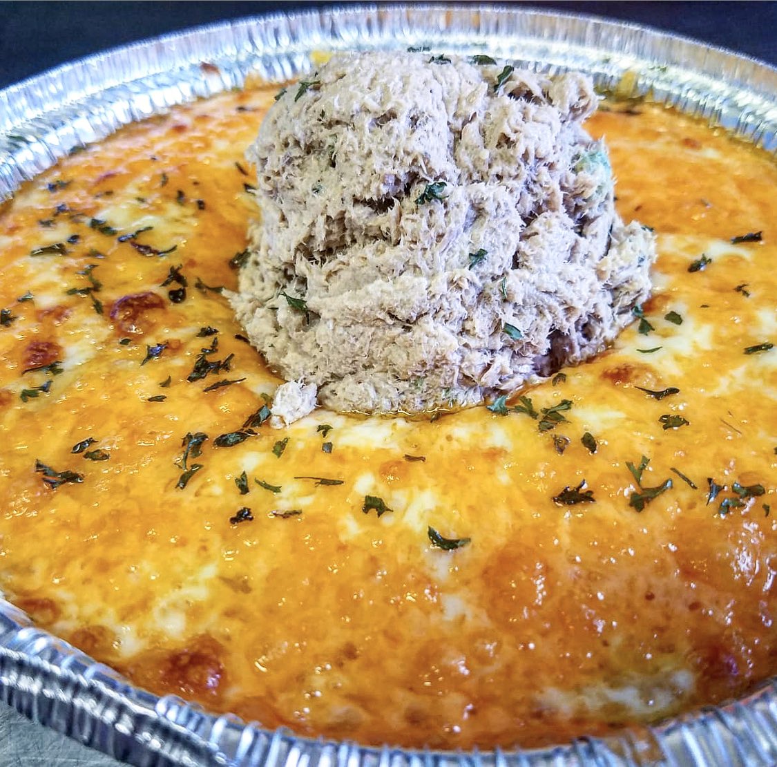 MrKingson242's tweet photo. Yo we are open!! C Food Shack open on Sunday. tuna Salad and toasted Cheese grits #Cum2Me #CFoodShack https://t.co/gGQ4q8qEIg