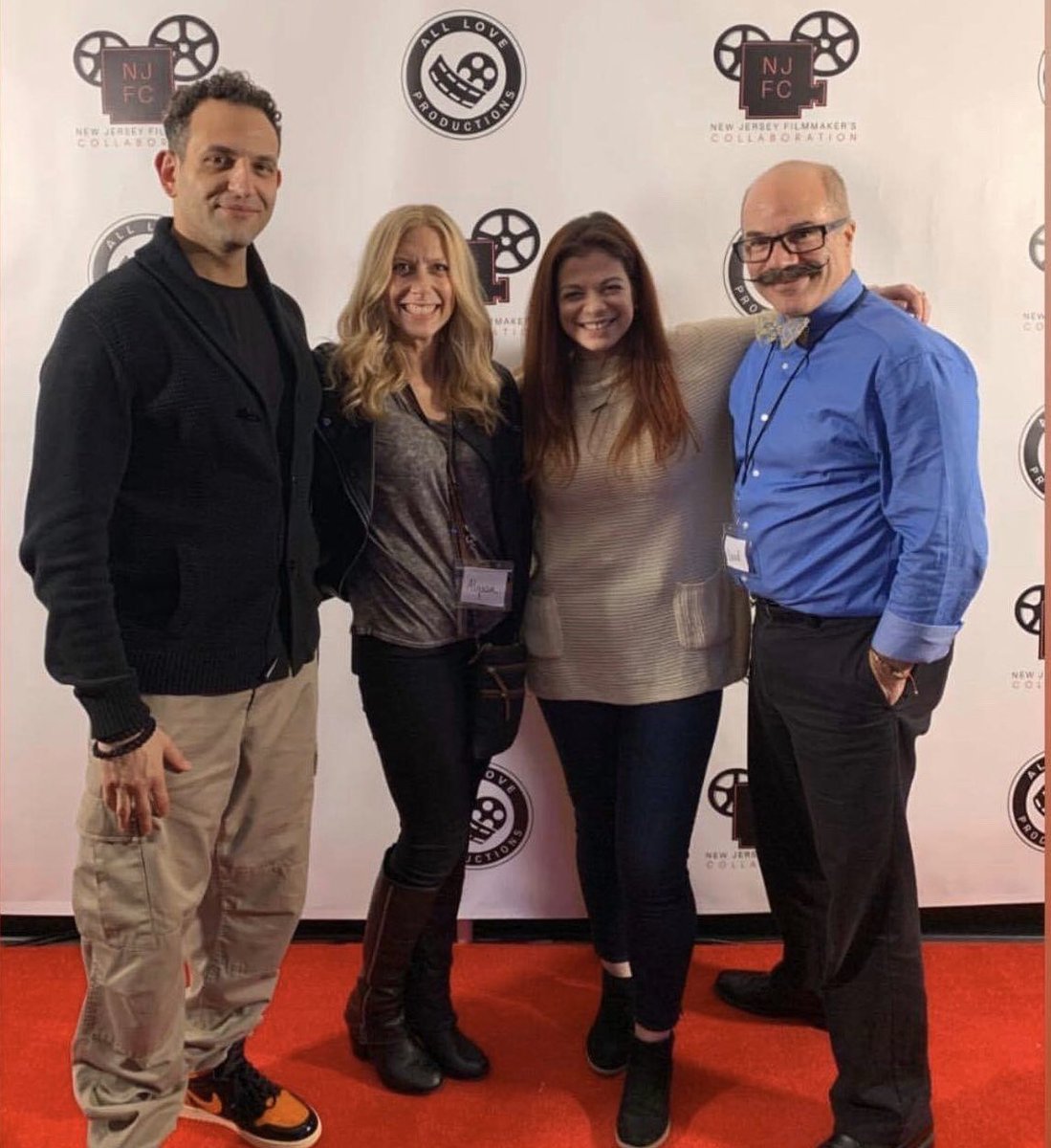 DWSchoner's tweet photo. It’s all about collaboration.

Fantastic time at #NJFilmmaker Collaboration hosted by All Love Productions with @paul_beniamin &amp; #AlphonseBoulos.   

Great networking event for #NewJersey film &amp; TV people to get together.
.
.
.
#greatmustachio #allloveproductions #LikeFatherFilms https://t.co/kS5H7CsfeB