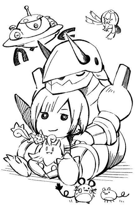 ガラルに連れて行けなくてゴメンな～
バケッチャとふわわは一緒に頑張るぞ(^ω^)g 