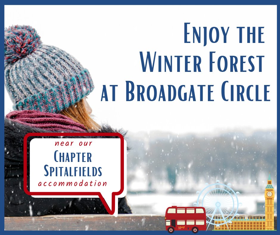 BritanniaSts's tweet photo. https://t.co/TJEPiPkAQj

Right through until December 20th, Broadgate Circle near Chapter Spitalfields will be home to its very own #WinterForest. Pay a visit and prepare to feel totally #Festive.

#Students #Christmas #LocalLivingTip https://t.co/sfZtBMthZR