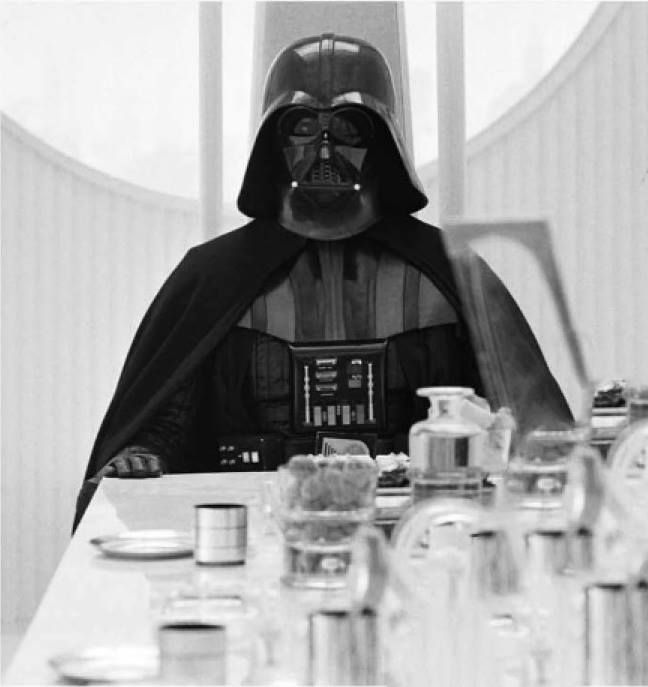 I still maintain the Vader at the dinner table scene is directly influenced by Dr. Doom with a full buffet from the Jack Kirby Fantastic Four arc where they go to Latveria and it's just the Prisoner.  #SundayMorningSaga  #StarWars  