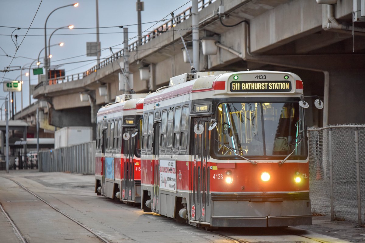 bmdoucet's tweet photo. And then there was only Bathurst. Yesterday marked the end of CLRV streetcars on the 506 route, leaving 511 Bathurst as the only place to see and ride these old streetcars (apart from a few weekend specials on Queen). They will all be gone by the end of the year. #clrv #streetcar https://t.co/HSWmUGDHy4