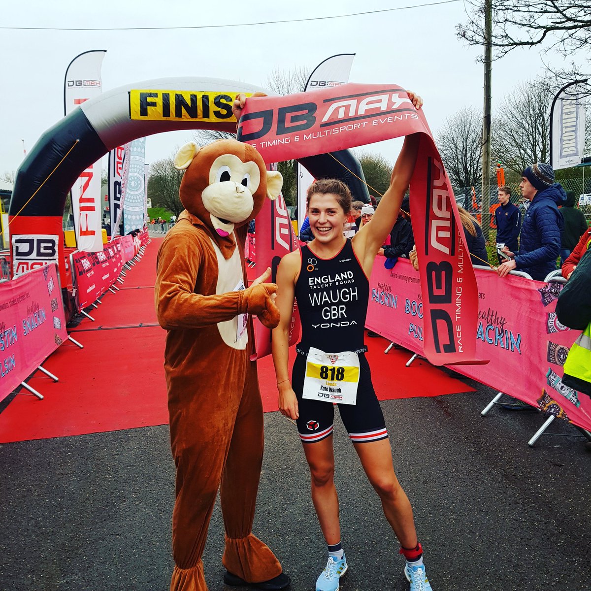 Big up to <a href="/KateWaugh1/">Kate Waugh</a>, taking the victory at the Elite women's @bucssport duathlon championships in a rapid time of 36:23 for the 2-mile run, 6-mile bike, 2-mile run. Congratulations.