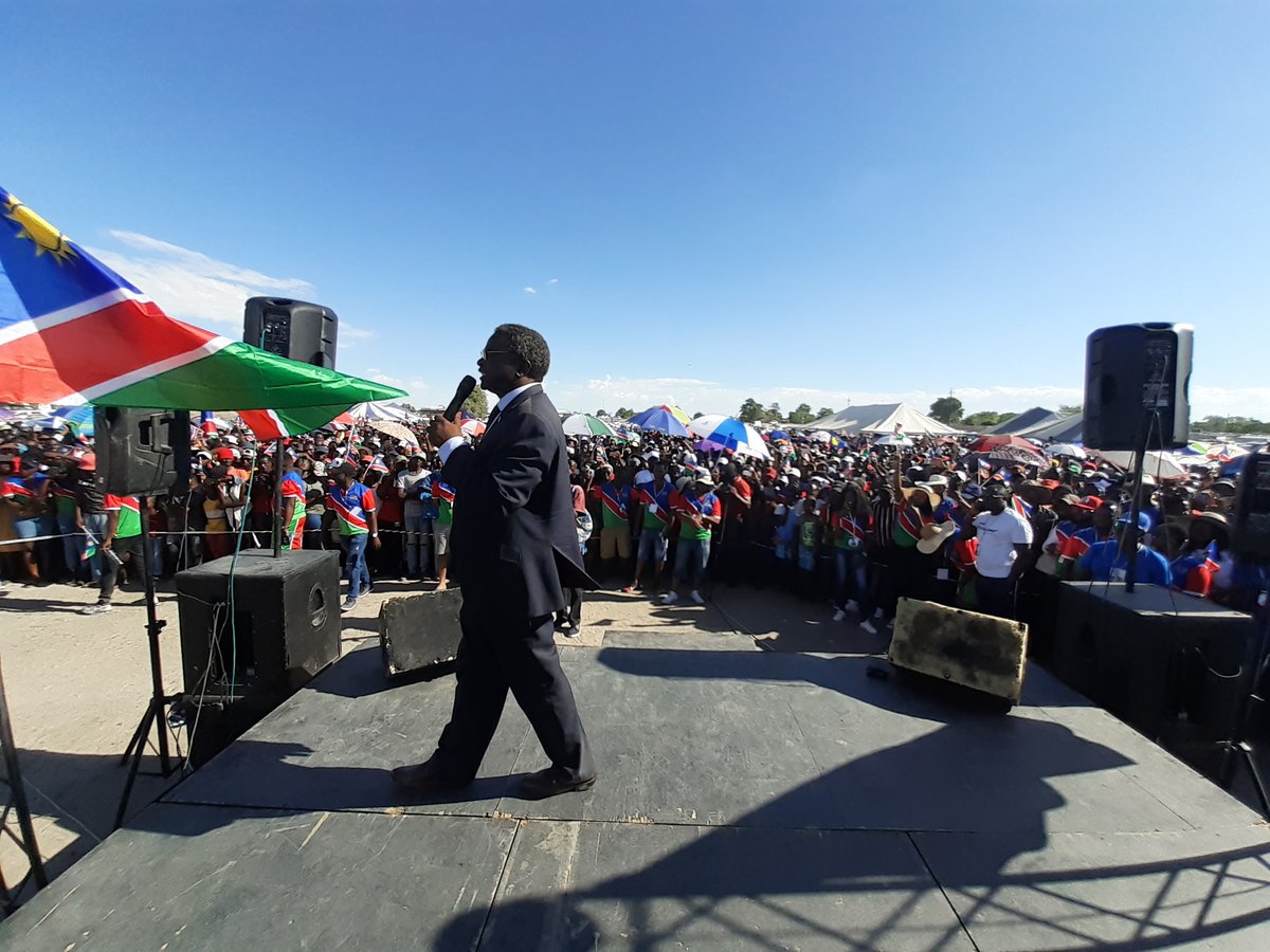 panduleni_itula's tweet photo. Catch us next to Universal church at the open area in Oshakati to engage the independent candidate Dr Panduleni Itula.
Follow our live stream via Facebook and Instagram.
#voteDrItula
#voteNamibia https://t.co/itpolmPBSC