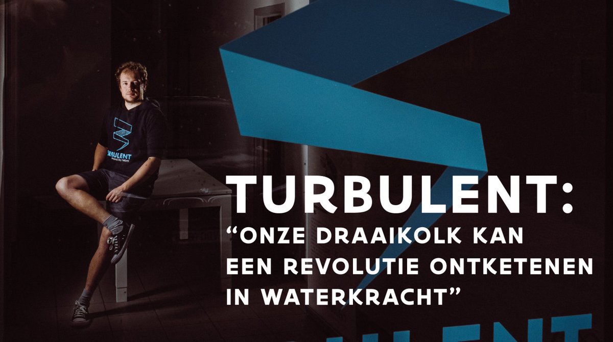 “Onze draaikolken kunnen een revolutie ontketenen in waterkracht”, aldus Jasper Verreydt van start-up <a href="/TurbulentHydro/">Turbulent</a>. Steeds meer markten openen zich voor de miniwaterturbines: bit.ly/2NigDpd #Wereldwijs #export