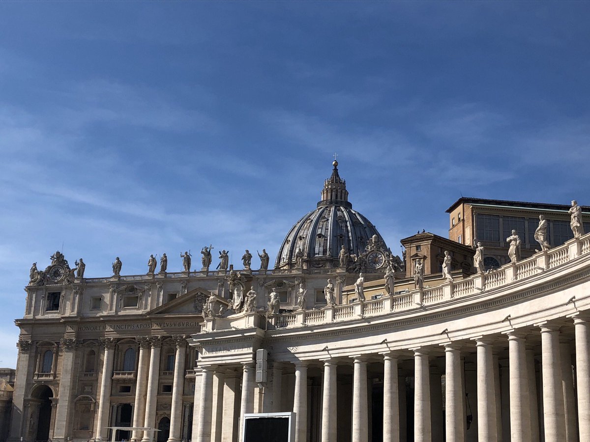 The four photos of the great buildings within St. Peter Square. They all stand ever so tall as I’ve visited the area, giving me the feeling that I have arrived somewhere grand and magical.