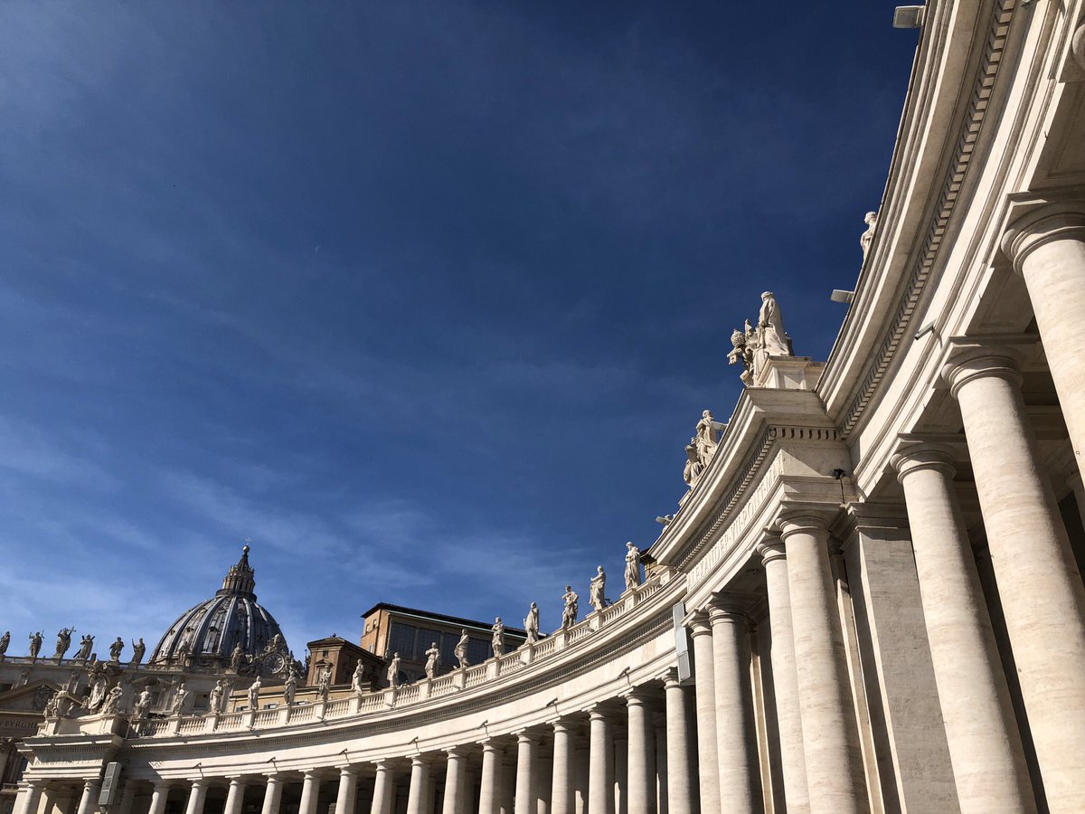 The four photos of the great buildings within St. Peter Square. They all stand ever so tall as I’ve visited the area, giving me the feeling that I have arrived somewhere grand and magical.