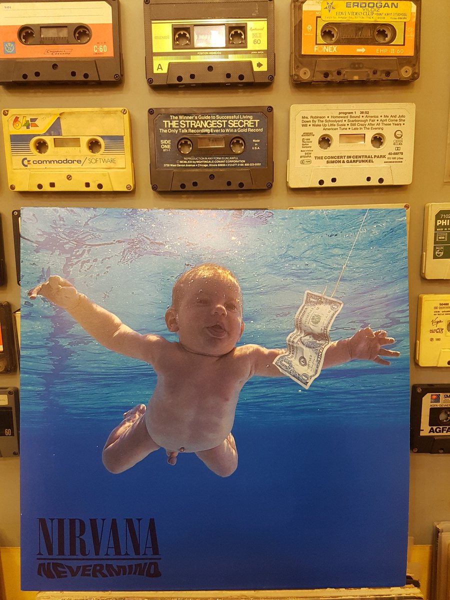 VintageRecords1's tweet photo. Rolling Stone 500 Greatest Albums Of All Time - 17/500
1991 DGC, Avrupa baskı Nirvana - Nevermind LP'si dükkanımızda ve https://t.co/H3tzybl9jl adresinde! Smells Like Teen Spirit, In Bloom, Come As You Are, Breed, Lithium gibi hitler bu albümde! #nirvana #nevermind https://t.co/oXftNmaXsT