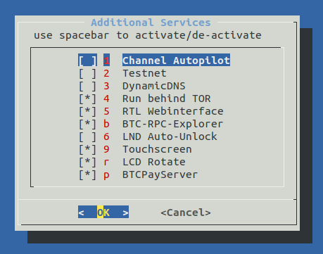 The #RaspiBlitz SERVICE menu is expanding nicely.

The next to come is the Electrum Rust Server #electrs

The new features I am working on are appearing here:
github.com/openoms/raspib…

Also Bitcoin Core and LND are updated in the master branch, ready for the manual SDcard builds.
