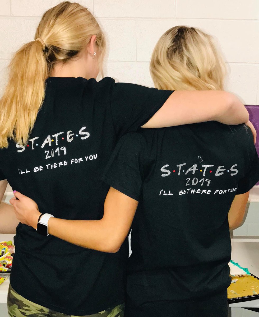 Trigirlwv's tweet photo. Season 20 Episode 19 The One Where We Go To STATES! #Illbethereforyou #teamovereverything #FRIENDS #GWHSCheer ❤️🥰 @WVcheerprobz @WVCheerUpdates @gwhsstudco @BarstoolGwhs @gwhsclassof2020 https://t.co/gh27kQDgvN