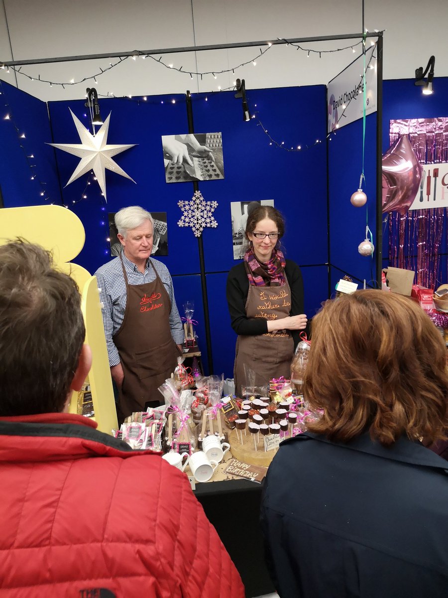 No1CorkHotel's tweet photo. What an array of local Irish suppliers here today at @CorkBakingChoc Weekend

#TasteTheIsland #CBCW2019 https://t.co/PhHP5qbpol