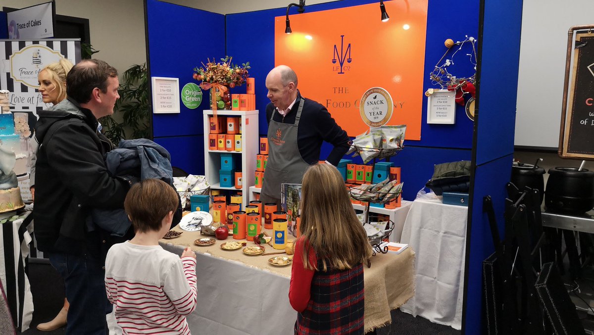 No1CorkHotel's tweet photo. What an array of local Irish suppliers here today at @CorkBakingChoc Weekend

#TasteTheIsland #CBCW2019 https://t.co/PhHP5qbpol