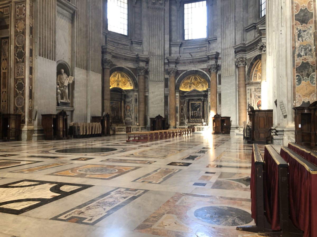 The 4 photos of the various beautiful features inside of St. Peter Basilica, which is the largest church in the world. Everything inside is full of gorgeous detail, almost making it feel like I have stumbled upon a new fascinating world. Truly a magical & wonderful experience.