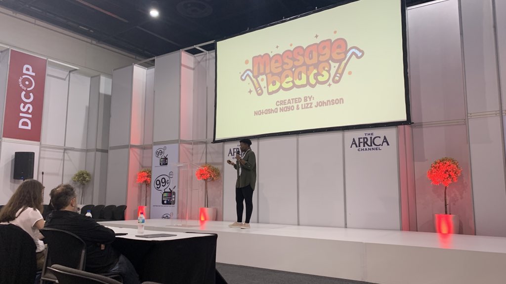 aaff_ia's tweet photo. The past week we attended @DISCOPmarkets Johannesburg. Saw some amazing animation pitches, great screenings @FupiToons 2019 and connected to people from all over the globe in an effort to push the animation industry forward. Thanks to @AfricaAnimaNet. https://t.co/TIB8ZD10oo