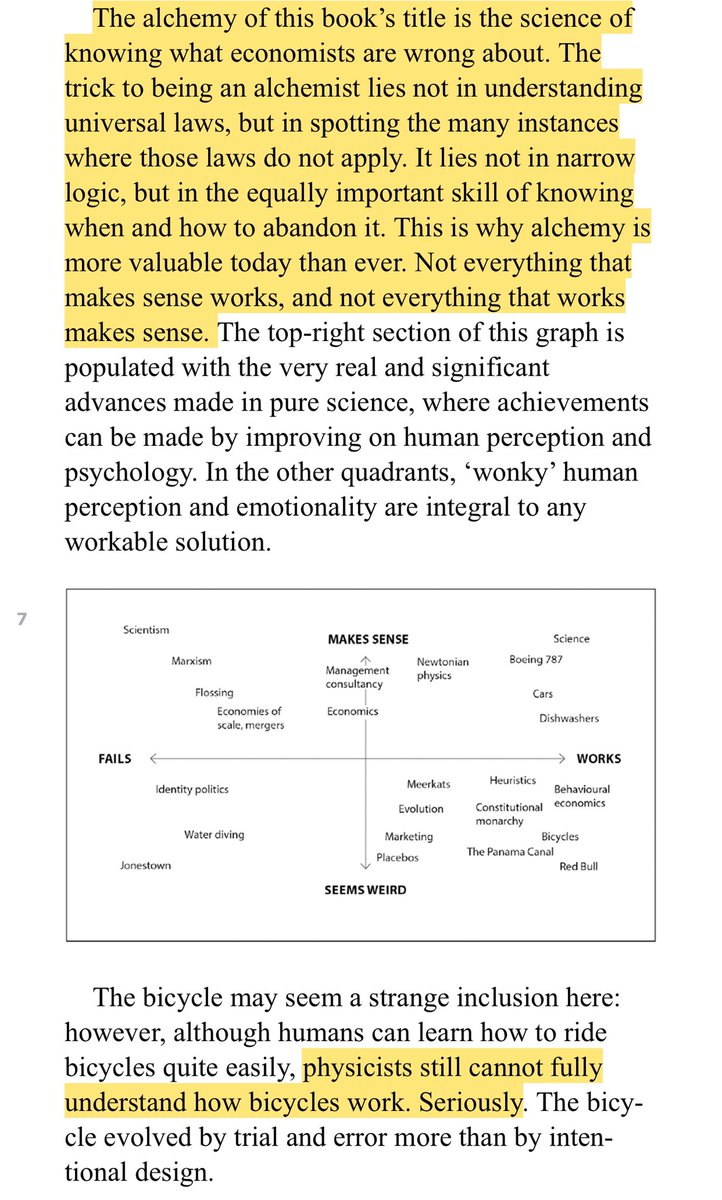 “The trick to being an alchemist lies not in understanding universal laws, but in spotting the many instances where those laws do not apply. It lies not in narrow logic, but in the equally important skill of knowing when and how to abandon it.”