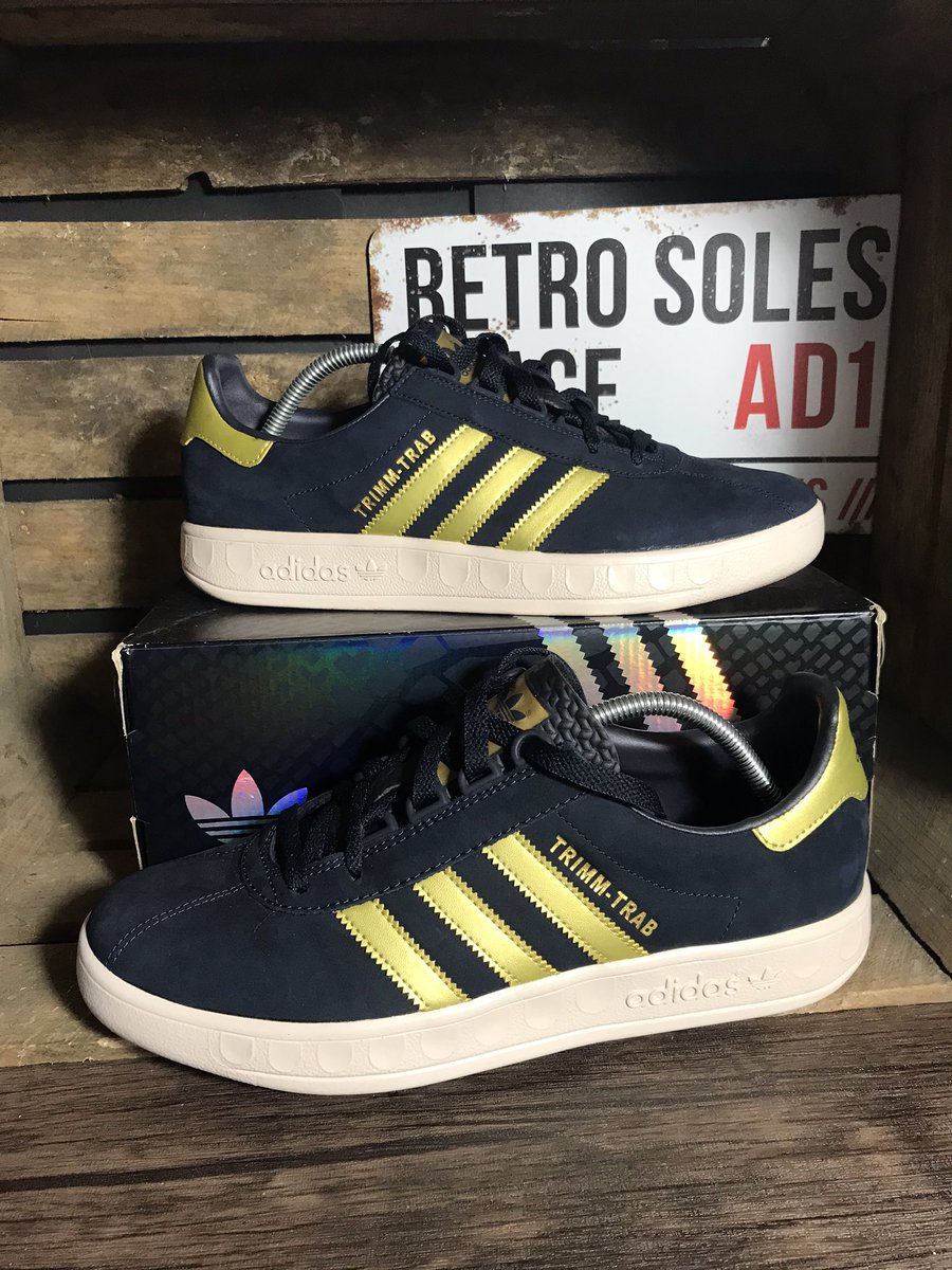 RetroSolesUK's tweet image. For Sale:-

#Adidas #Trimm #Trab

Date of Release:- 06/13

UK 9 

Condition:- Excellent Pre Worn 

With OG Box:- Yes 

£65 DELIVERED 

More Photos Available 

RT Appreciated DM me if interested #adidasoriginals 👍