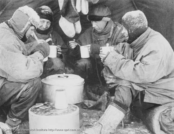 When hunger pinched, Shackleton and his men joked about food. When hunger gnawed, food became no laughing matter. More treasured than bibles were cookbooks they brought along on the trip. They studied the recipes, annotated them, and argued over the ingredients and preparation.