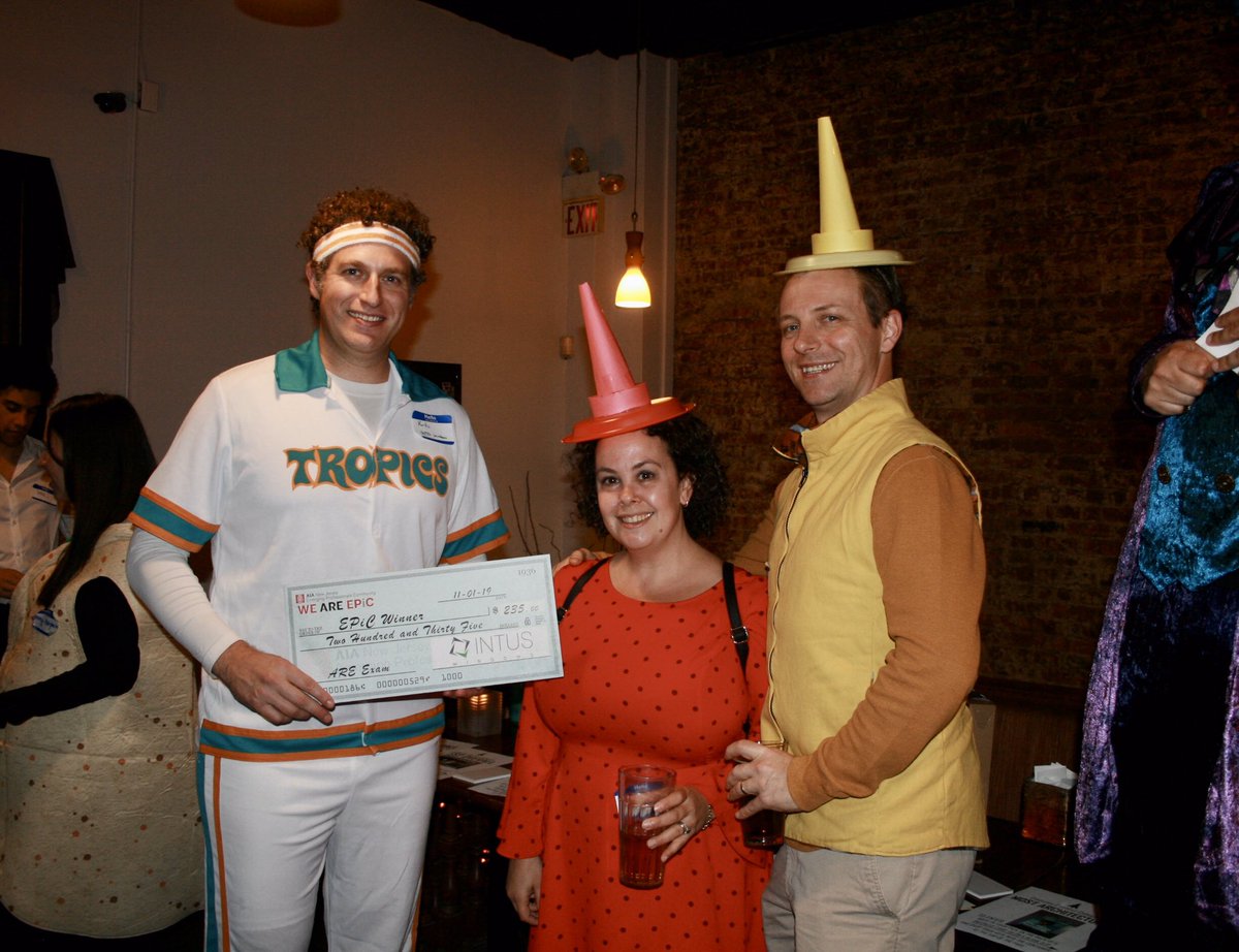 AIANJEPiC's tweet photo. We had some EPiC costumes at our #beauxarts themed EPiC #Parti this year! Big thanks to our sponsors #MarvinWindows, #MDCInteriorSolutions, &amp; #PerformanceRoofingSolutions for the yummy food and @IntusWindows &amp; @Kohler for the prizes.

@AIANJ #EmergingProfessionalsMonth https://t.co/dtNIpODjfX