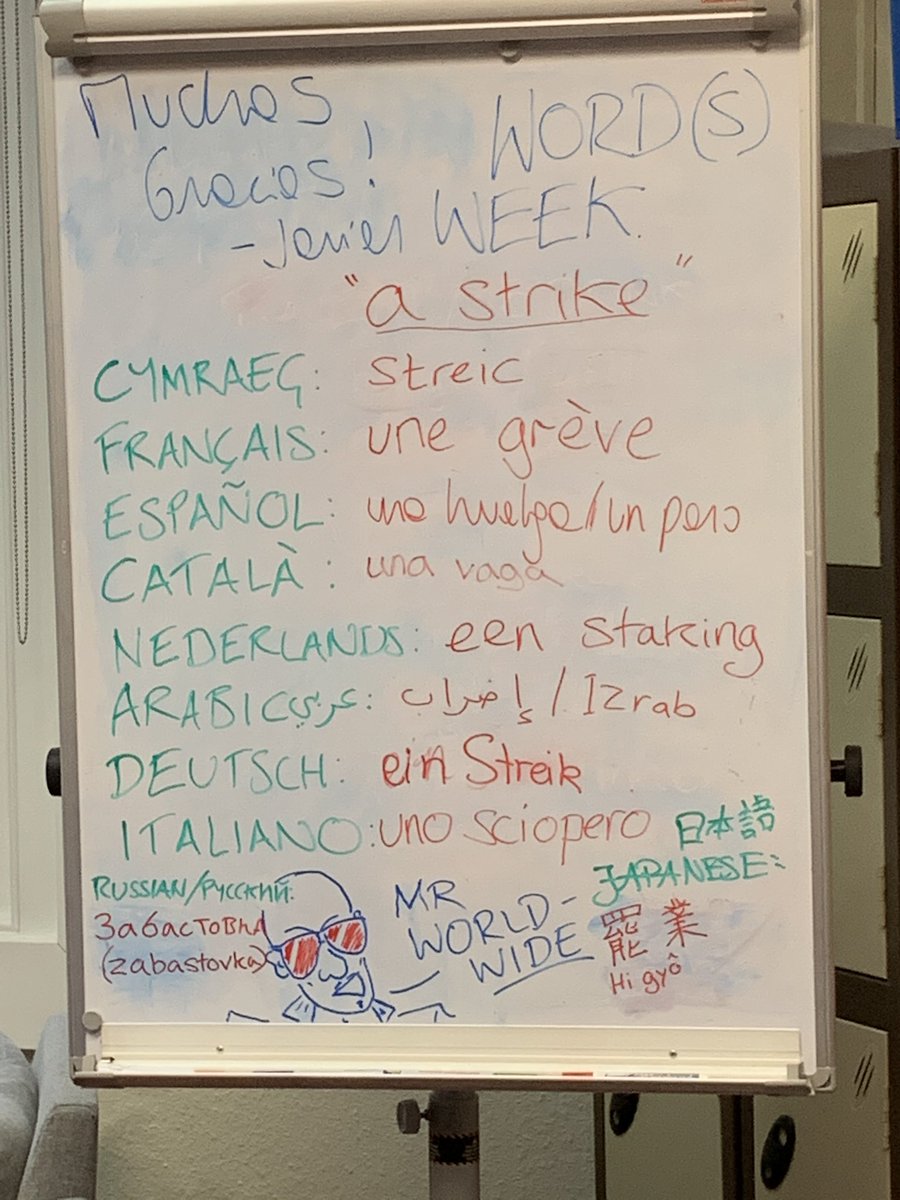 cardiffstrike's tweet photo. Word of the week... #studentstrikeback https://t.co/YW75nKY2Lg