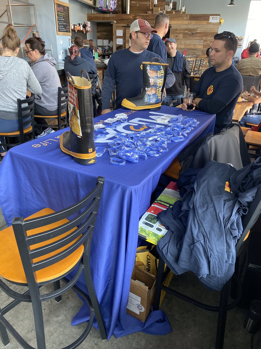 fire_330's tweet photo. Thank you to everyone who came out to @akronymbrewing yesterday in support of @MDA_NEO ! It was a big success. Thank you for donating, and @akronymbrewing for an excellent beer, Smoke Showing! #supportmda https://t.co/hh4n07zQmR