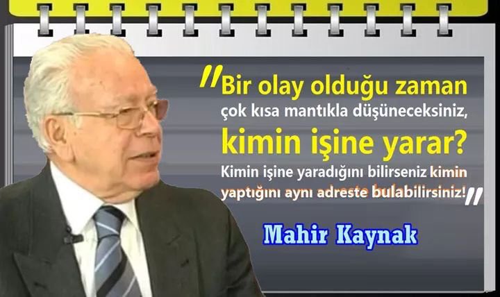 Son dönemde kullanılan bu argümana bazı çekinceler:
1- Aynı olay 1’den fazla aktöre yarayabilir
2- Olay failin kontrolünden çıkabilir; beklenmeyen sonuçlar doğabilir
3- Karşı tarafın manipülasyon yeteneği yüksek olabilir; mecrayı değiştirebilir
4- Belki fail değil,dedikodu vardır