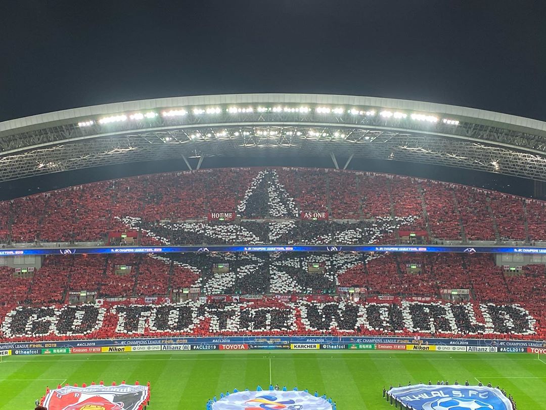 101ULTRAS's tweet photo. Asia Champions League Final,Urawa Red vs Al Hilal Riyadh 24/11/2019 https://t.co/EOmFuarF2f