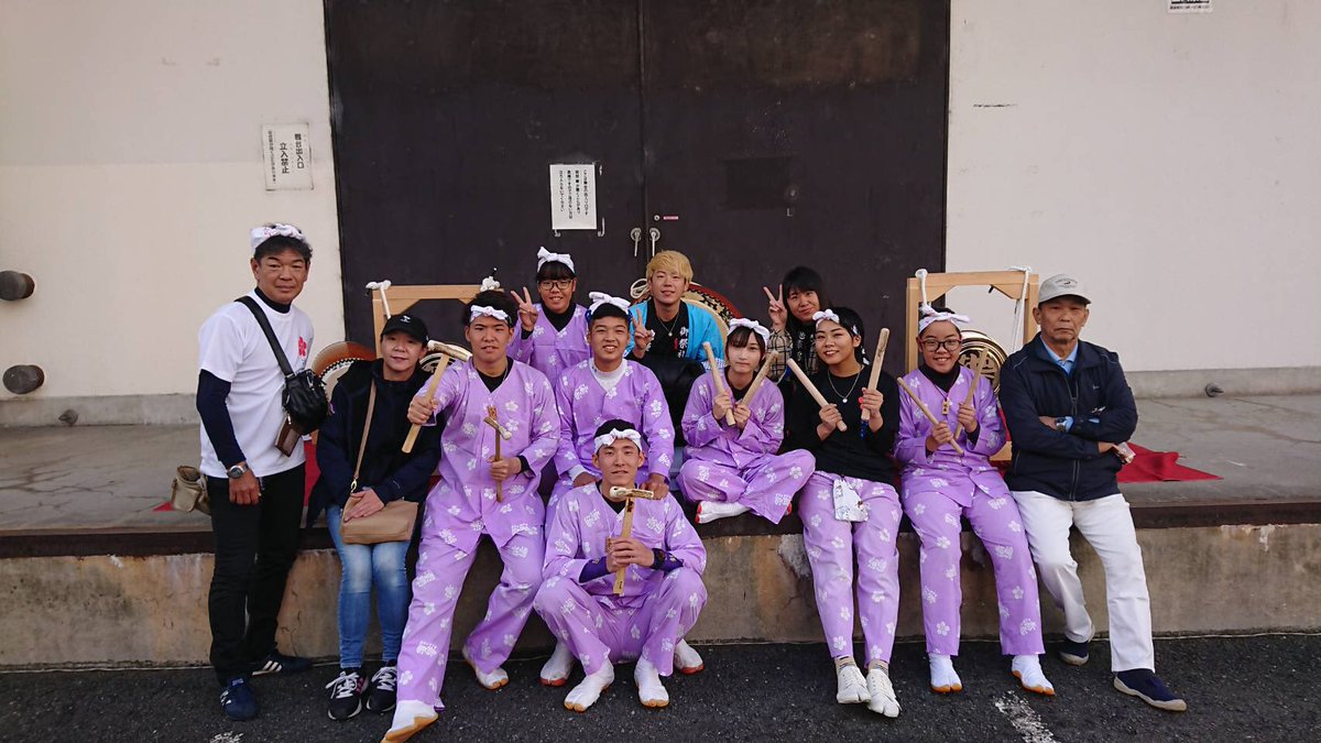 KBYSTKM_1002's tweet photo. 清滝地車保存会　役員　青年部
今年もお疲れ様でした！ https://t.co/OizomDMzOg