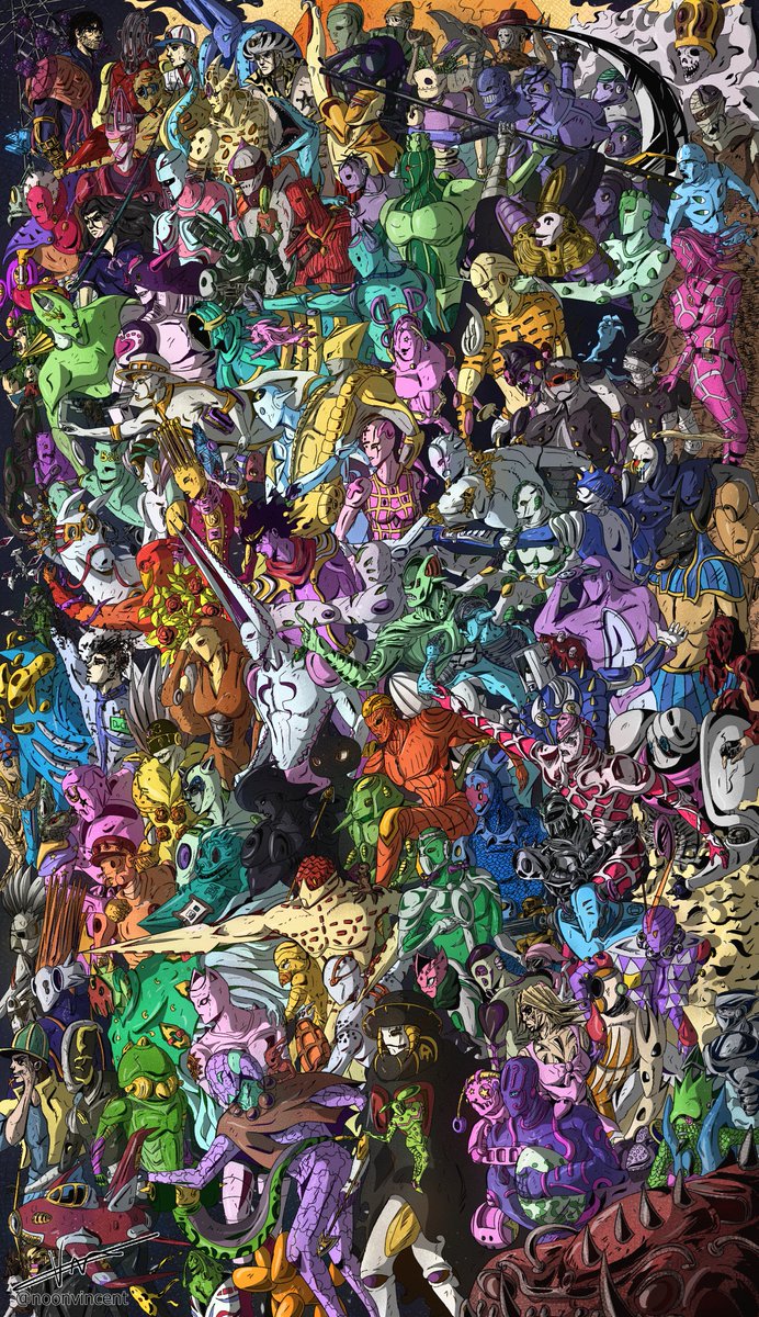 Pick the JoJo's Stand from the Collage Quiz - By cyronics786