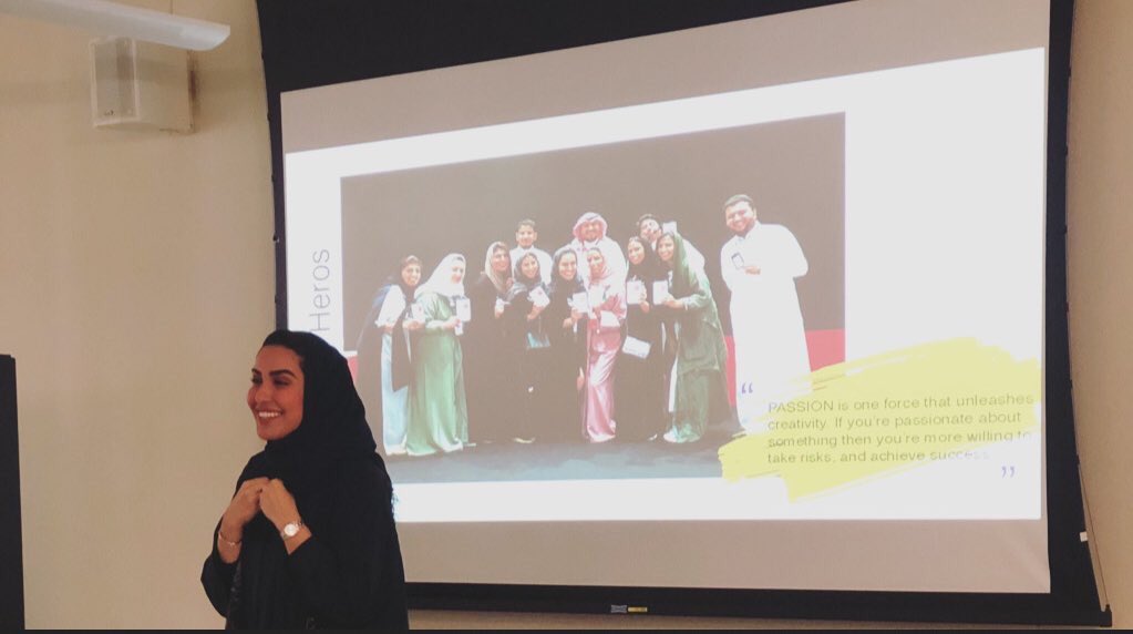 Asu8__'s tweet photo. Thank you so much for our speakers 
@satchell_mark &amp; @ReemAlmutari 😍💛 . https://t.co/mQqpjDcs2B