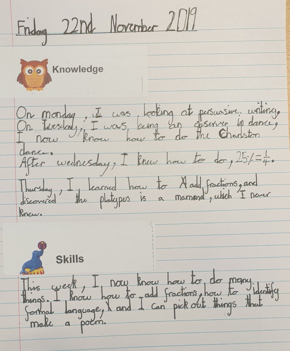 OasisAspinal's tweet image. Reflective Journals @ OA Aspinal

#KnowingMore
#RememberingMore