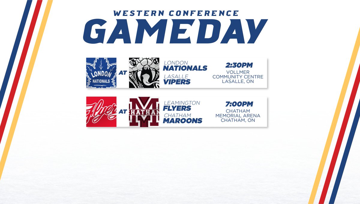 GOHLHockey's tweet photo. 2 games in the West today!
#LDNvsLAS
#LEAvsCHA https://t.co/YBw2sM1Tb2