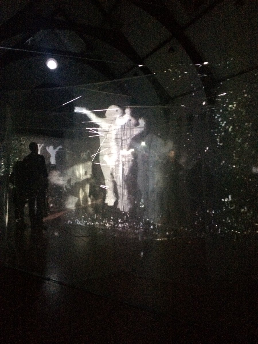 derekwalmsley's tweet image. Go to see a guy in E17 about a record, end up in an Afrofuturist installation #wirelife