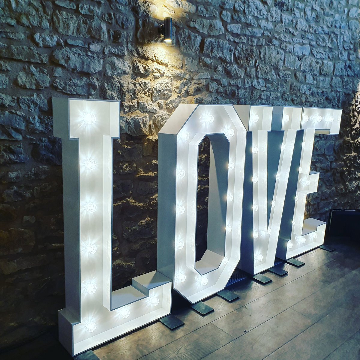 EventCameron's tweet image. Love Sign hired out for a wedding in Oxford