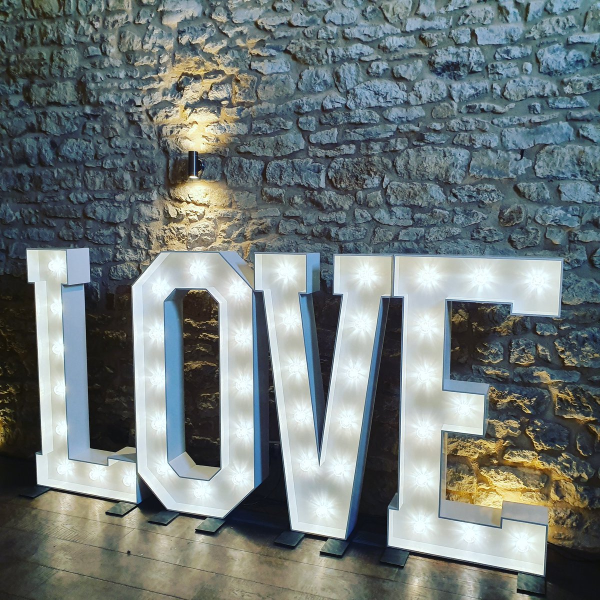 EventCameron's tweet image. Love Sign hired out for a wedding in Oxford