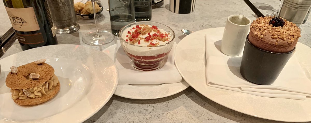 northchops's tweet photo. @rhodribulpin @ChefTomKerridge Unbelievably good food, nearly beat us but there is a Raspberry &amp; gin trifle that I must have!! fair play Tom, boy done good. https://t.co/i0covJhZ1H