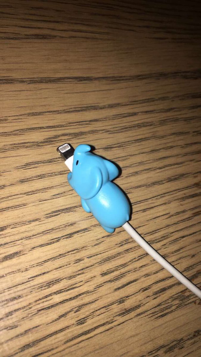 protech_bcs's tweet image. This is our product. It protects your charger lead from fraying. It is available in a range of cute animals