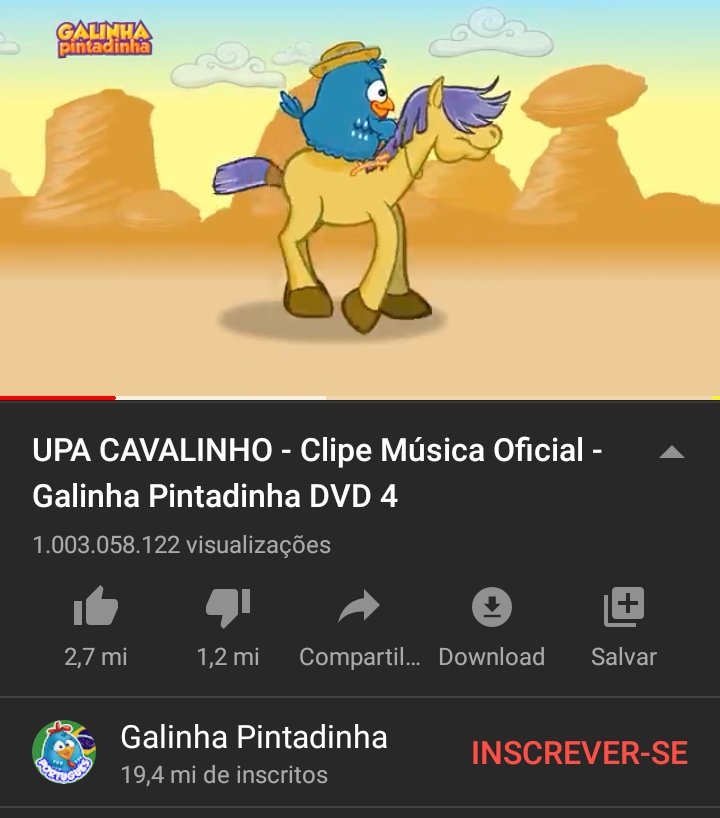 Upa Cavalinho - Galinha Pintadinha