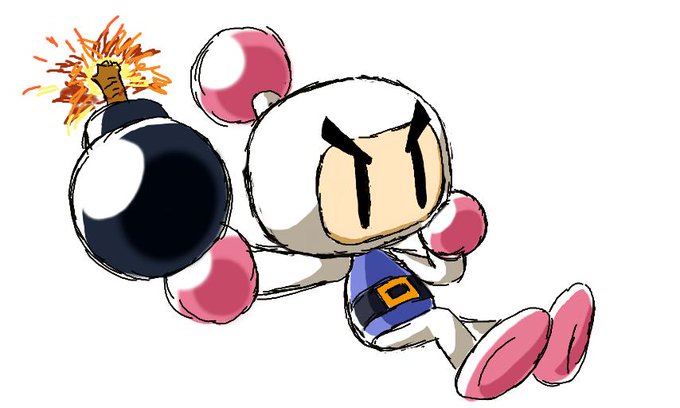ボンバーマン ハドソン 19 Maribouのイラスト ボンバーマン ハドソン 19 Maribouのイラスト