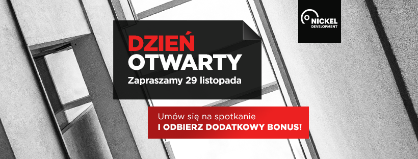 nickeldvpt's tweet photo. Zapraszamy 29 listopada na Dzień Otwarty do Biura Sprzedaży przy ul. Piątkowskiej 110. Wybrane mieszkania w promocyjnej cenie #BlackFriday oraz BONUSY dla tych, którzy tego dnia umówią się na spotkanie - tel. 506 175 176.
#poznań #nickeldevelopment https://t.co/6LBx5SERkO
