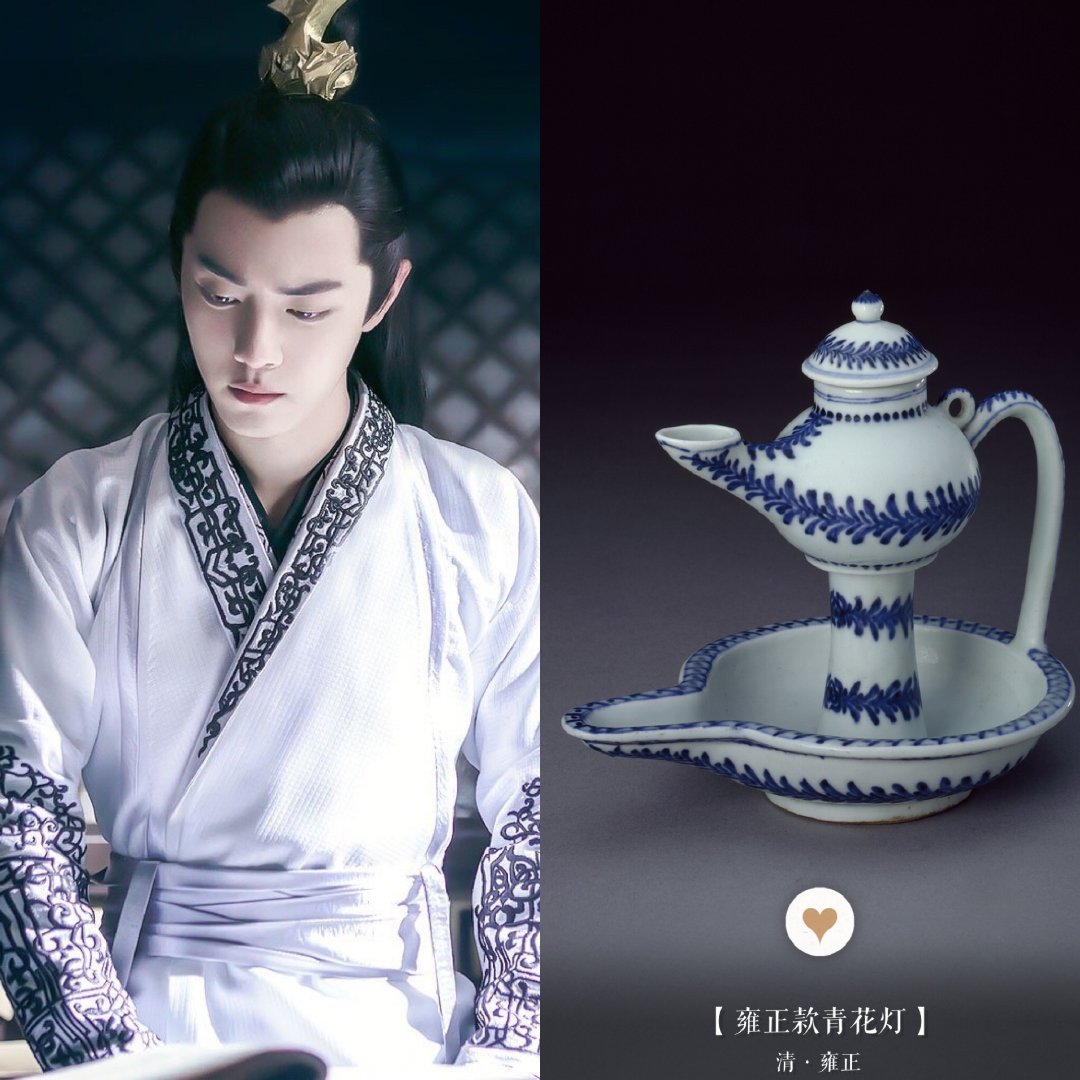 Xiao Zhan as Porcelain Wares: A Thread, Credit: 战意蕨 @ weibo #肖战  #肖戦  #XiaoZhan  #SeanXiao  #샤오잔  #เซียวจ้าน  #シャオ・ジャン