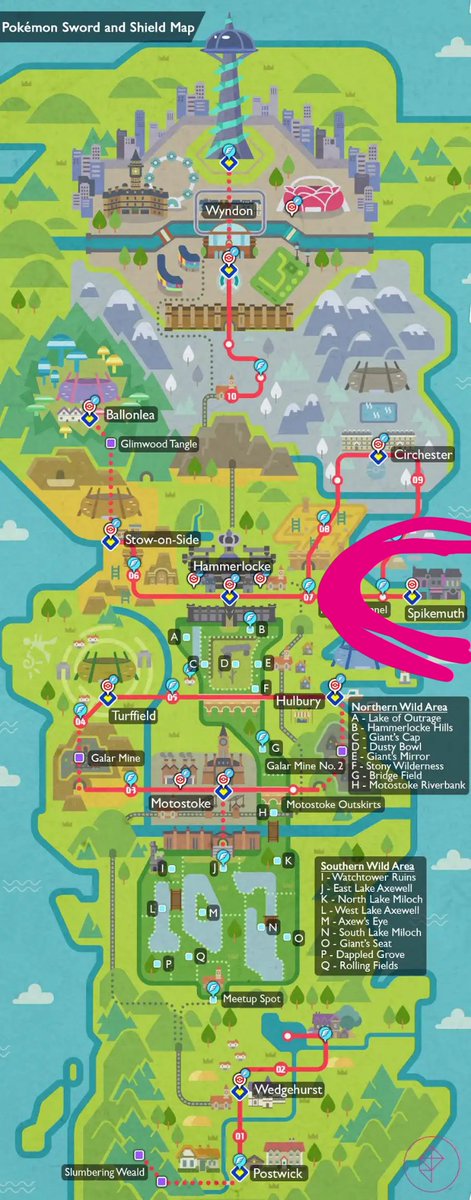 G P On Twitter A Pokemon Swsh Realisation Spikemuth Residents Have A Distinctive Accent Documented As Having Seen Better Days Fans From The Region Are Famously Rowdy Coastal Town Conclusion Spikemuth Is Based