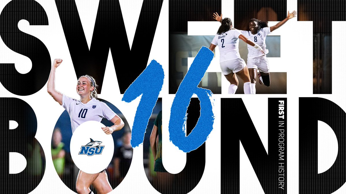NSU_WSoccer's tweet photo. HISTORY CONTINUES TO BE MADE! https://t.co/HsAg3o53oR