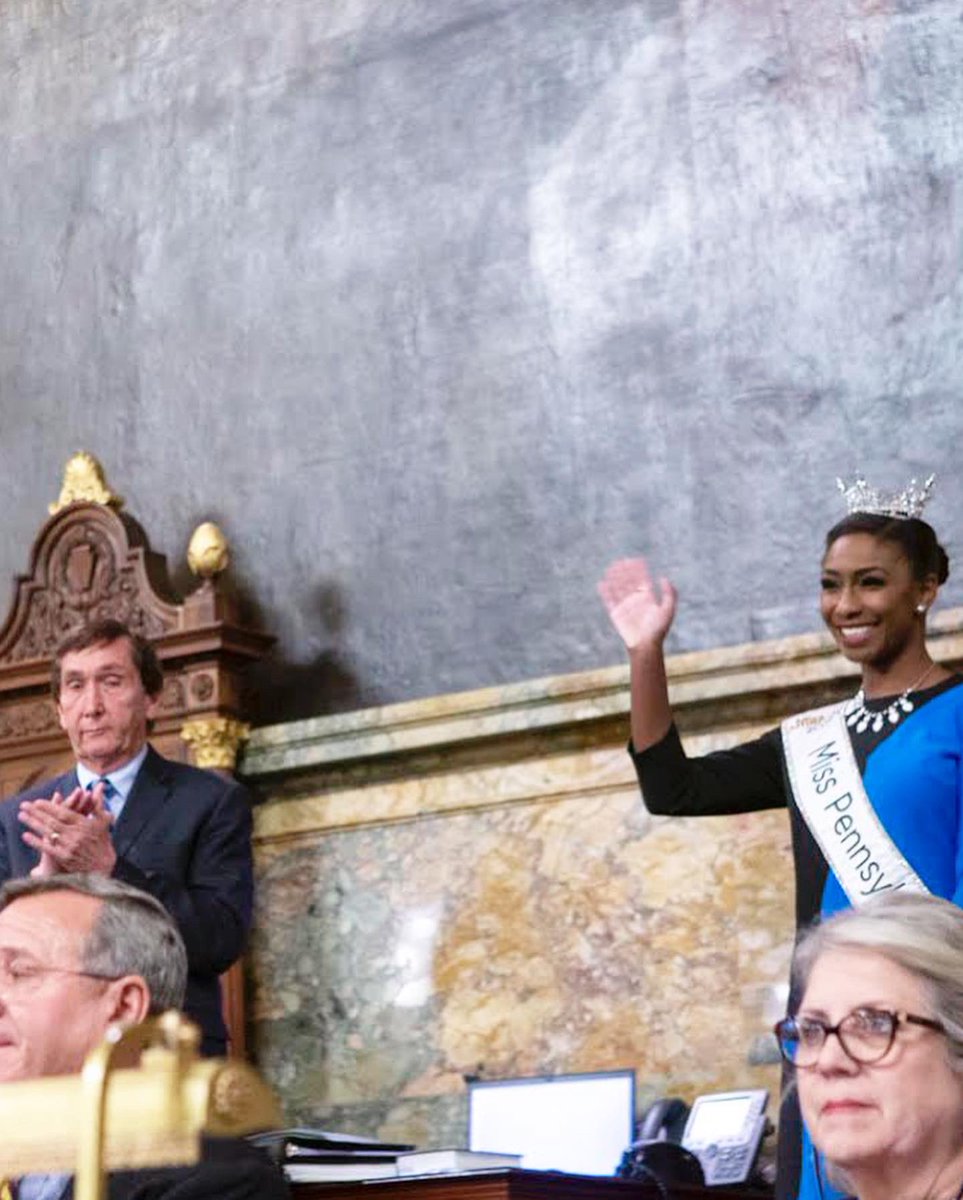 MissAmericaPA's tweet photo. Loved my visit to the Pennsylvania State Capitol this past week! Thank you to @RepJeffPyle, @JohnFetterman, #SenatorJoePittman, and my Miss Pennsylvania Executive Team for making this day possible! 

@MissAmerica | #MakeAmericaSlayAgain 🇺🇸 https://t.co/nZsquorJbX