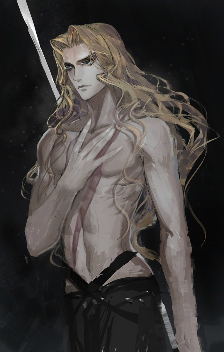A shirtless dhampir appears on the TL!
#SeductiveSunday
